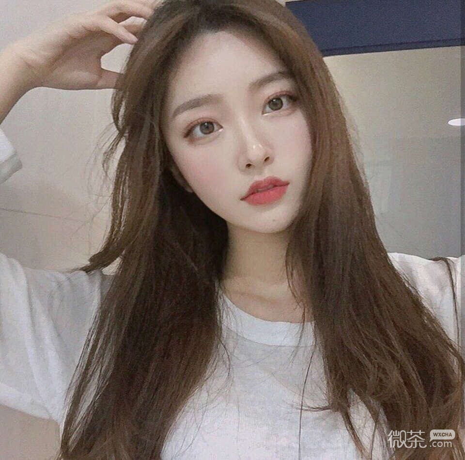 微信可爱文艺迷人女头
