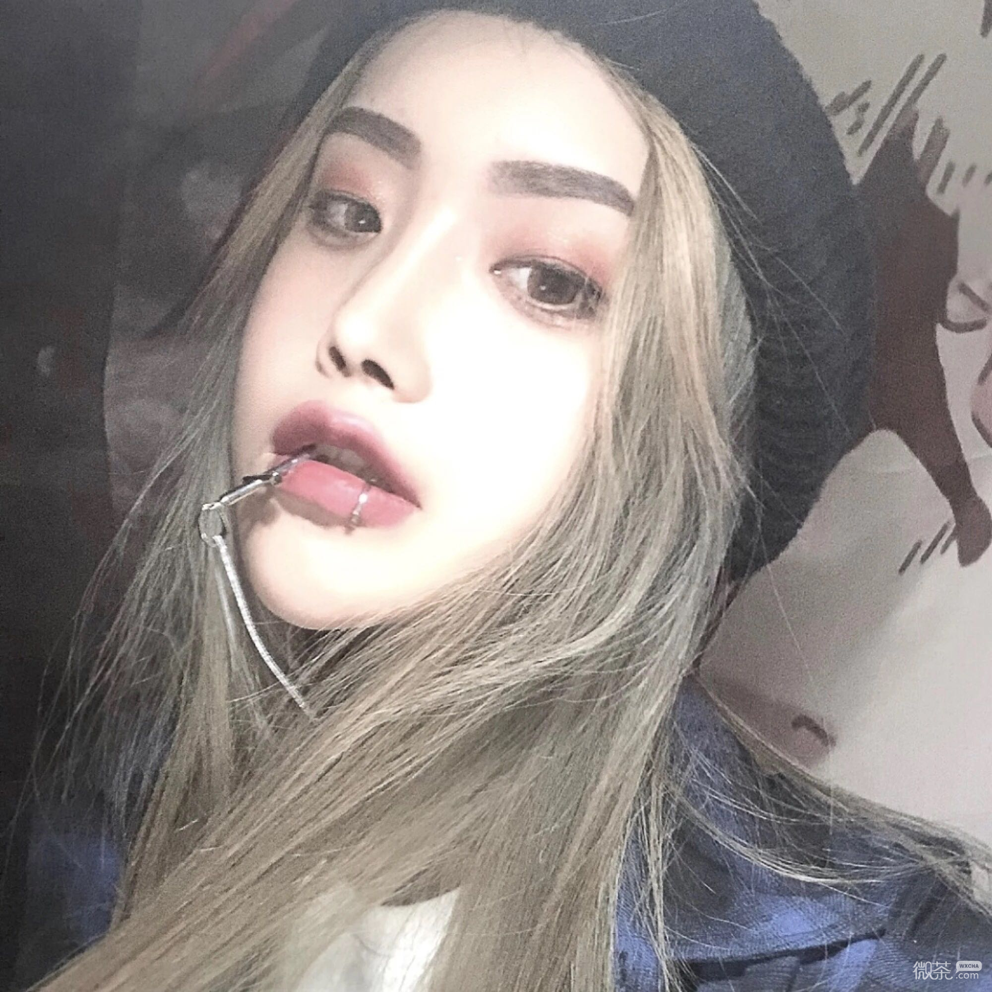 微信清纯粉嫩迷人女头