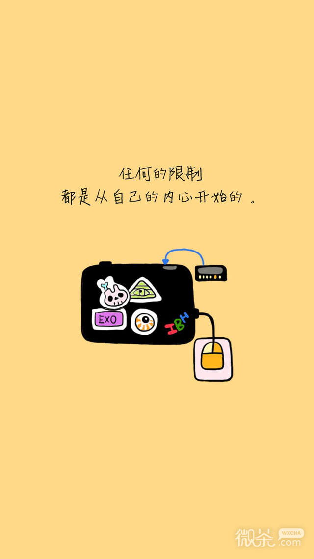 简约个性的微信卡通女生图片下载