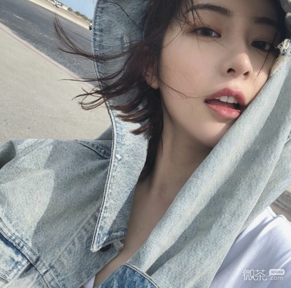 微信可爱文艺迷人女头