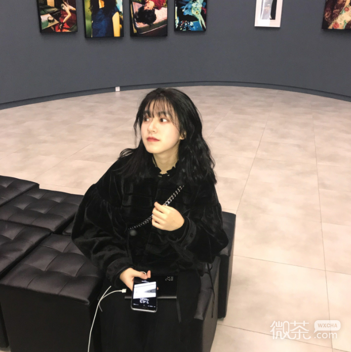 微信清纯文艺气质阳光好看女头