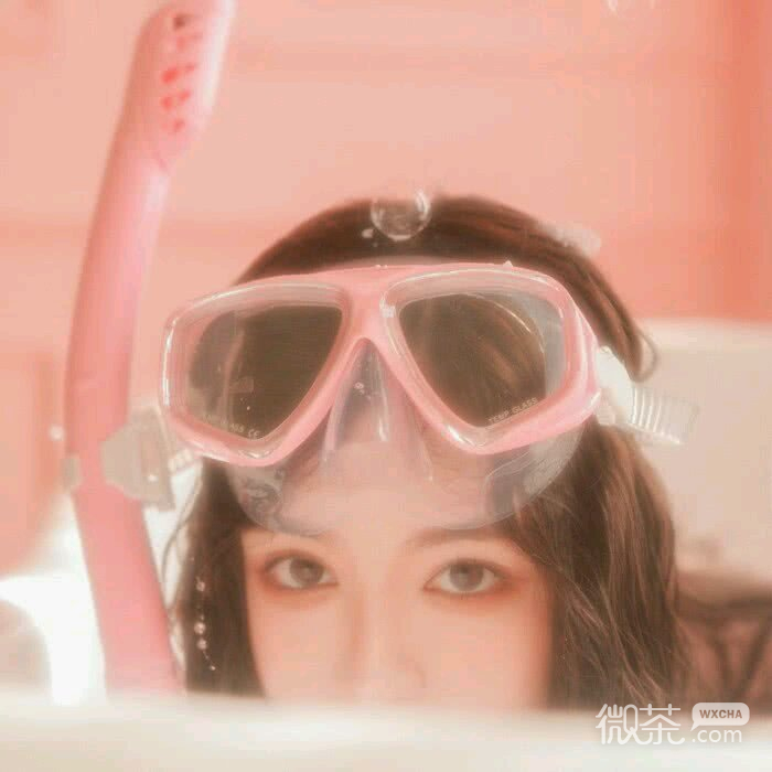 微信简洁时尚迷人女头