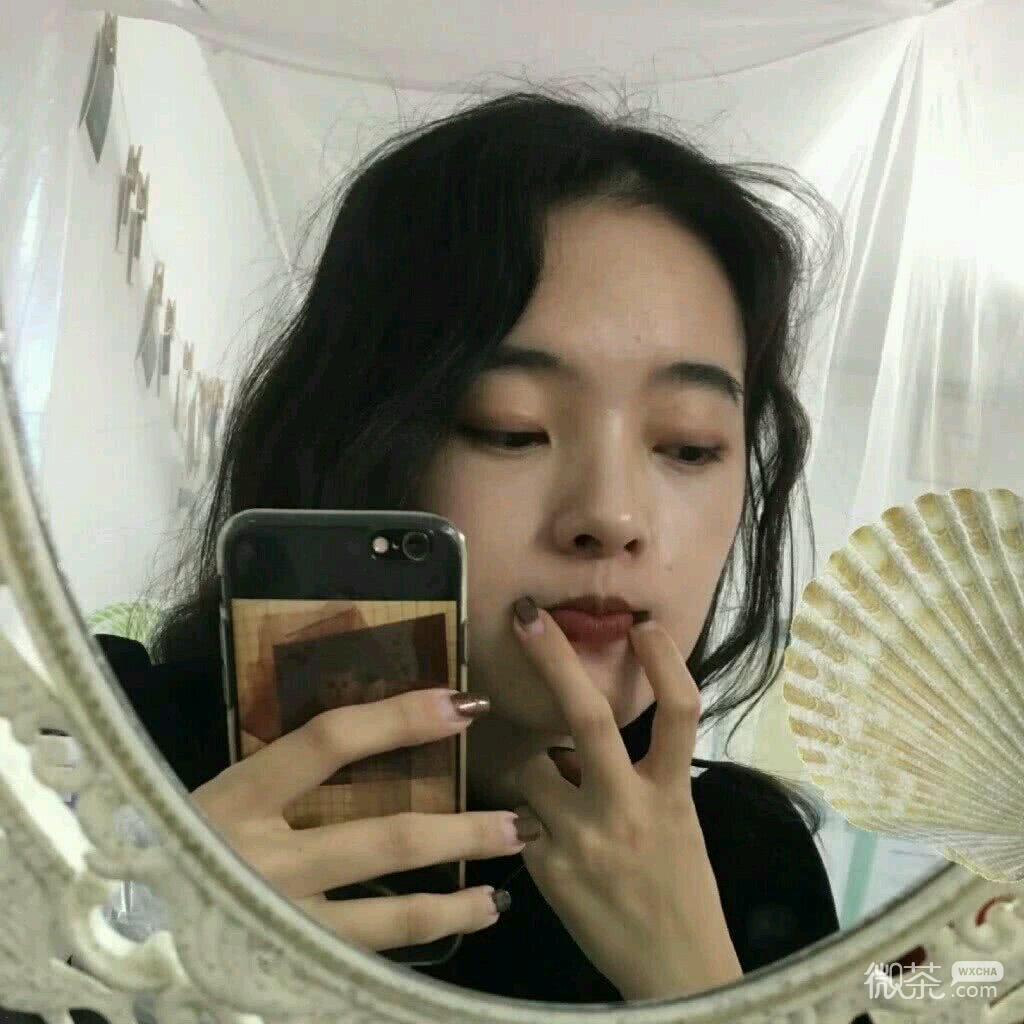 微信简洁时尚迷人女头