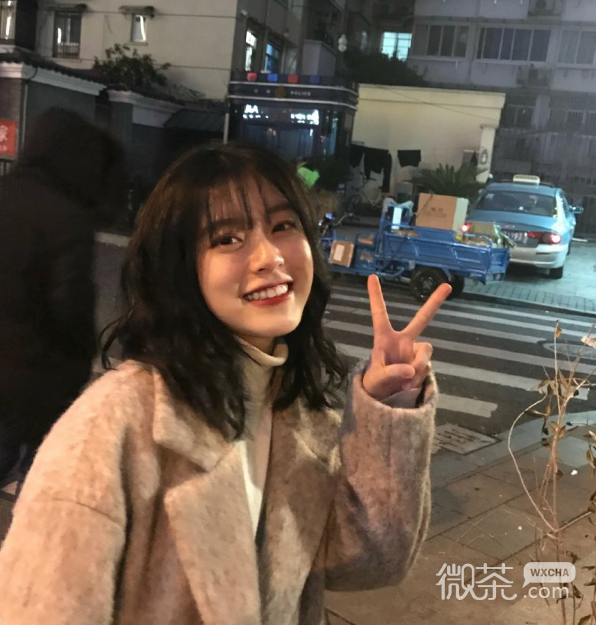 微信清纯文艺气质阳光好看女头