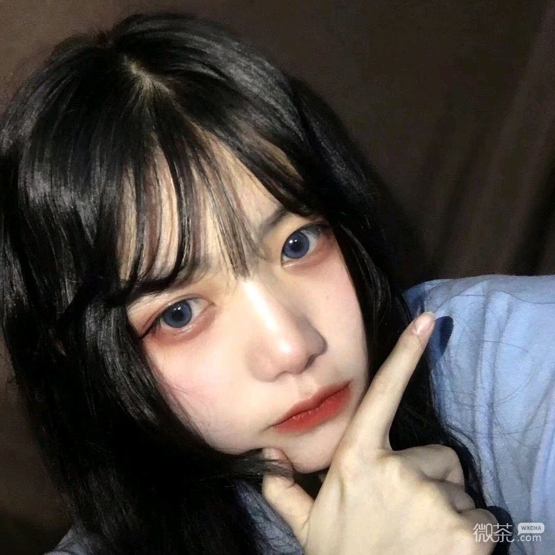 微信清新激萌时尚女头