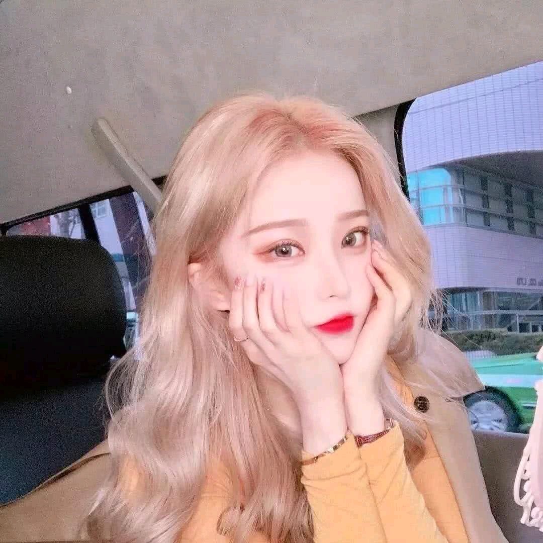 微信时尚唯美靓丽女头