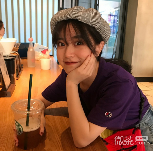 微信清纯文艺气质阳光好看女头
