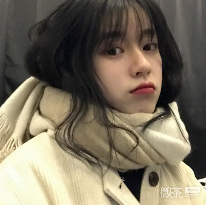 微信清纯文艺气质阳光好看女头