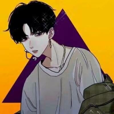 微信时尚帅气二次元男头