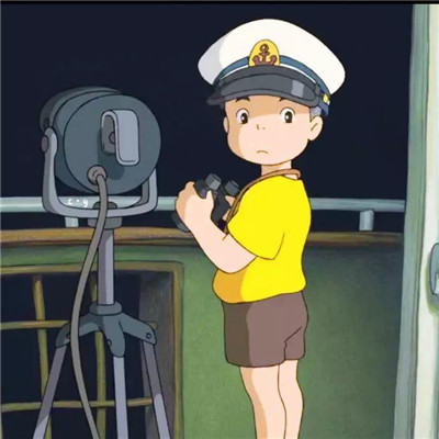 宗介和波妞情侣微信头像