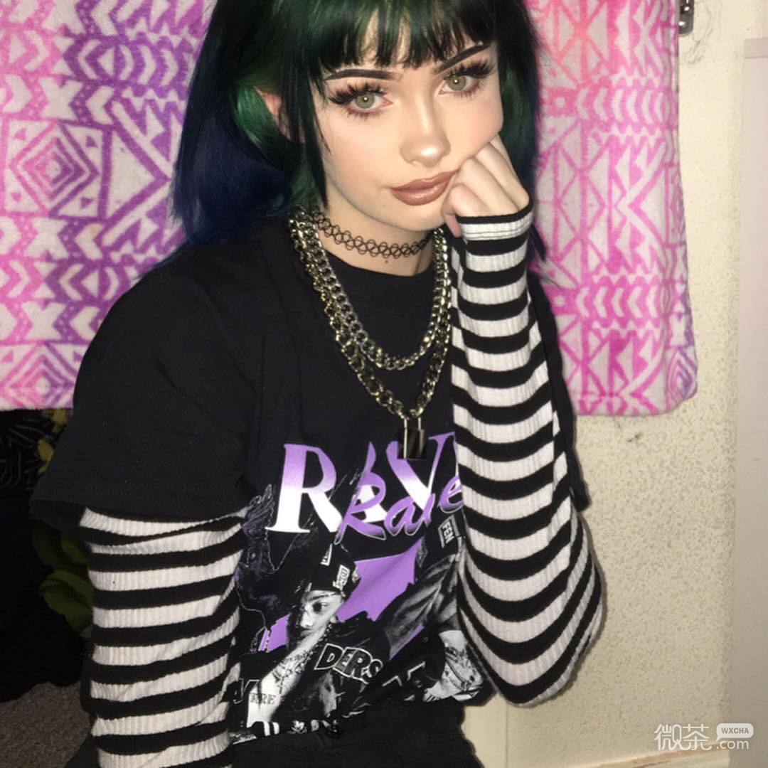 微信潮流重口味欧美女头