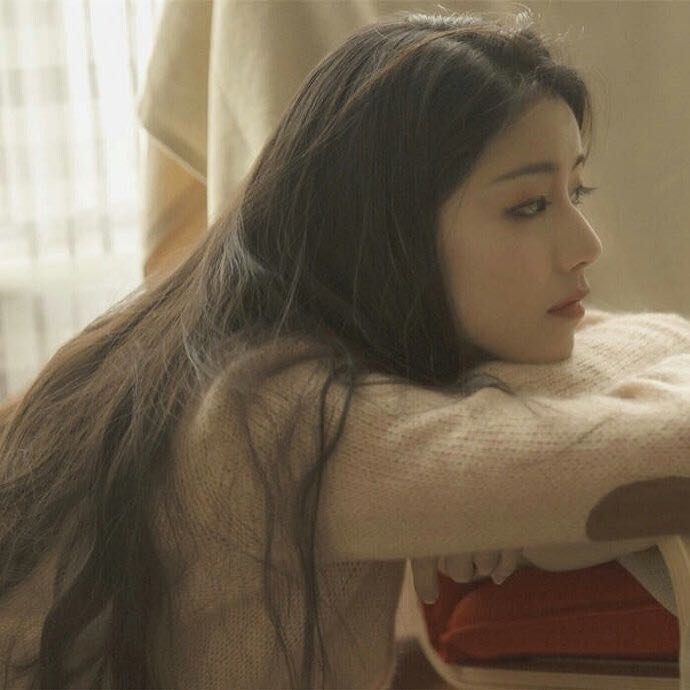 微信小清新文艺好看清纯女头