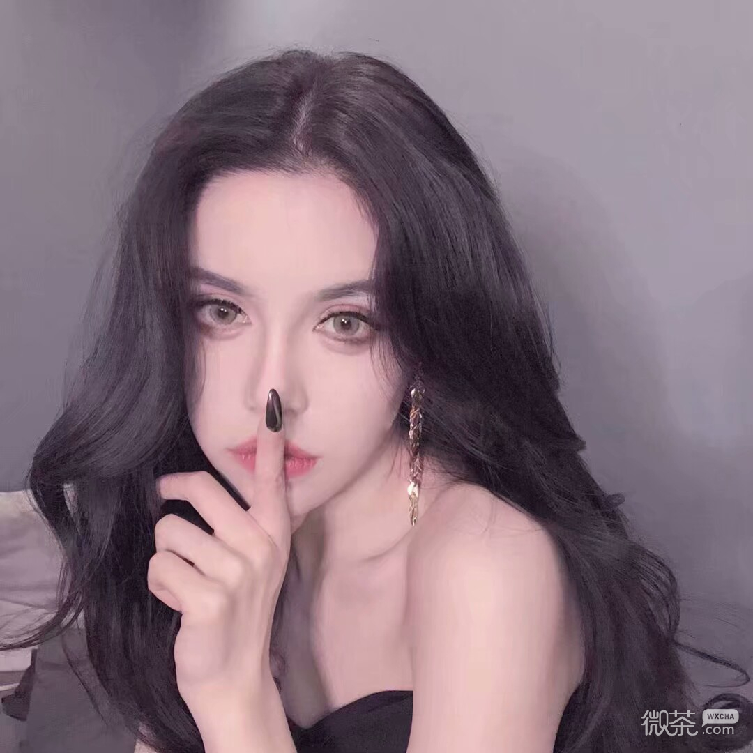 清新高颜值迷人微信女头