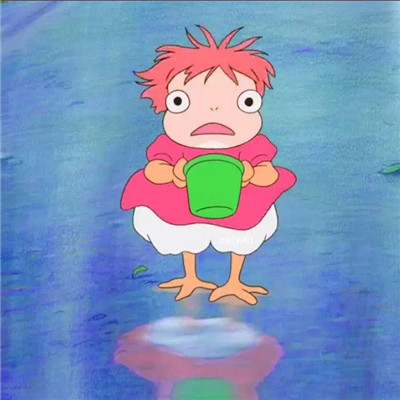 宗介和波妞情侣微信头像