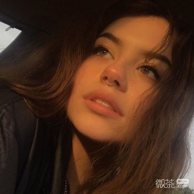 微信青春时尚迷人欧美女头