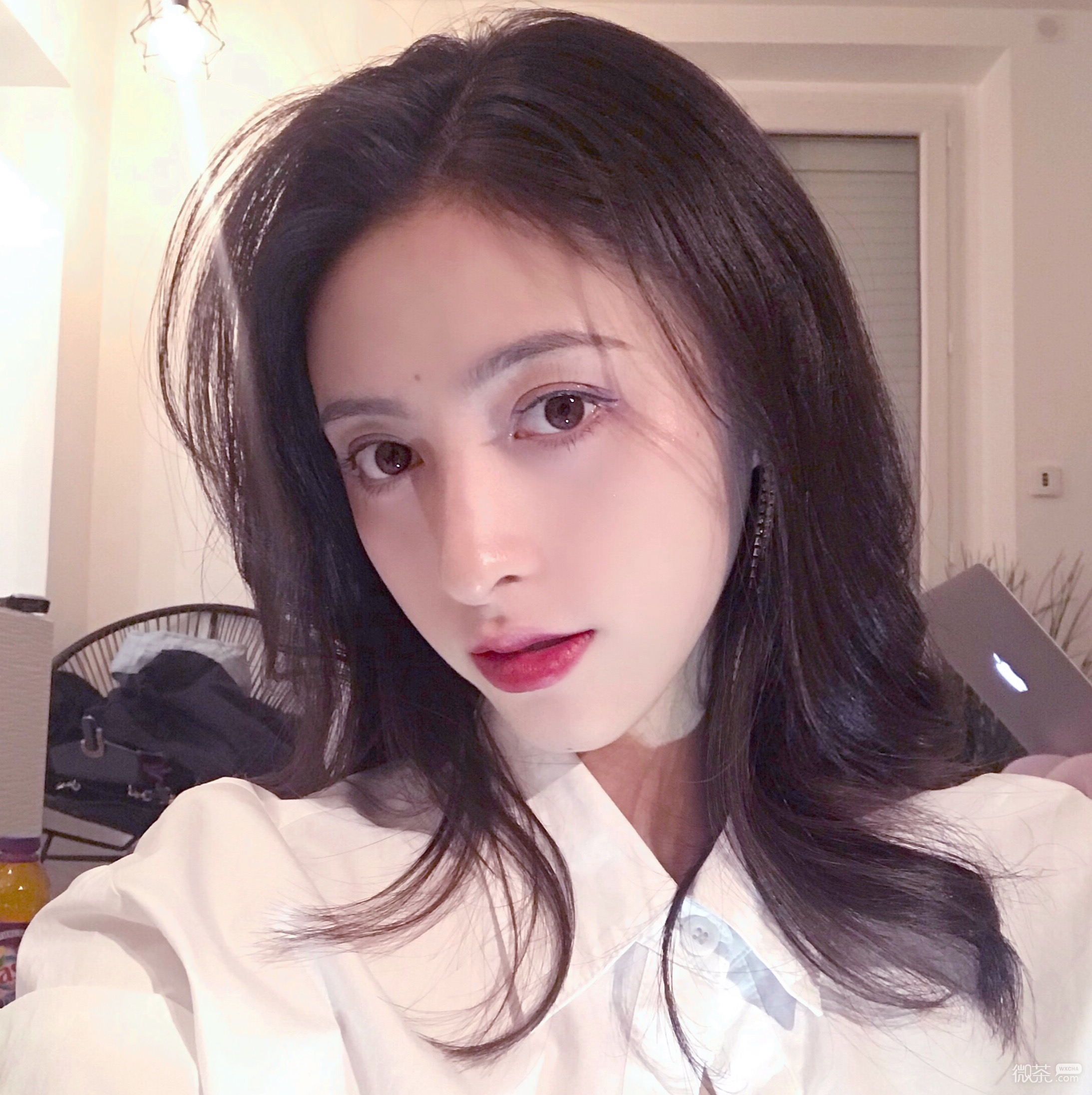 清新高颜值迷人微信女头
