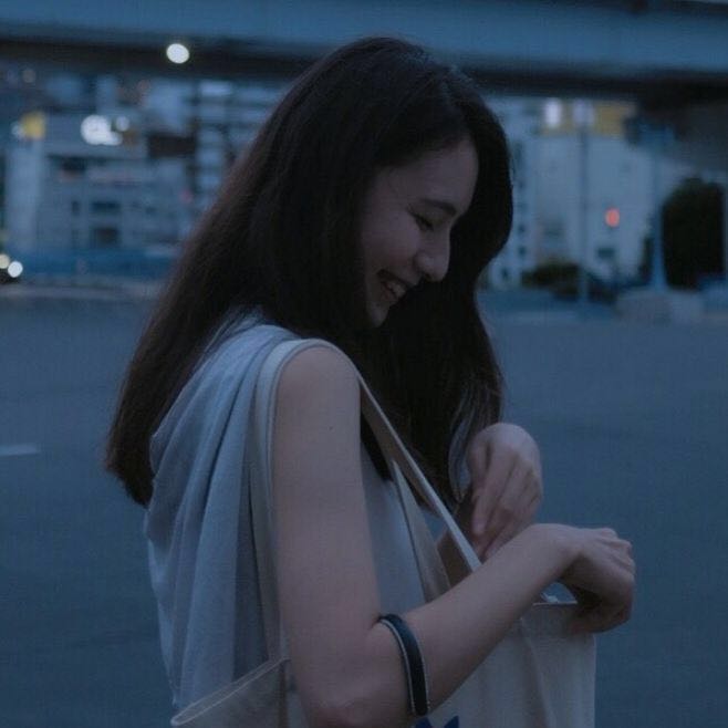 微信小清新文艺好看清纯女头