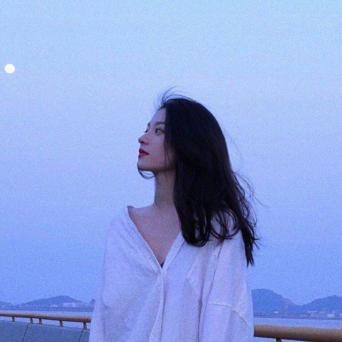 微信小清新文艺好看清纯女头