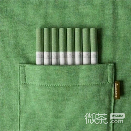 微信绿色小清新森系朋友圈配图