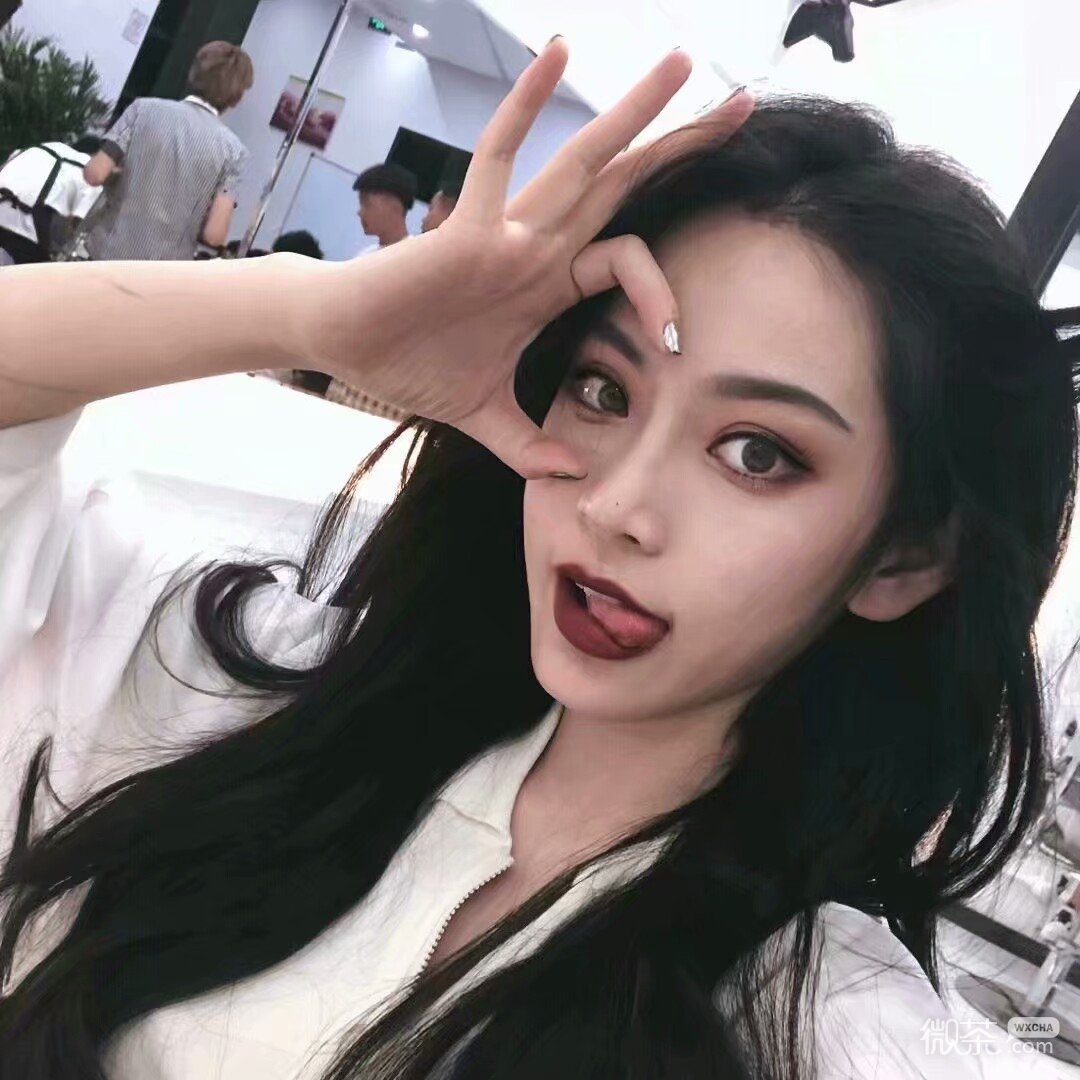 清新高颜值迷人微信女头