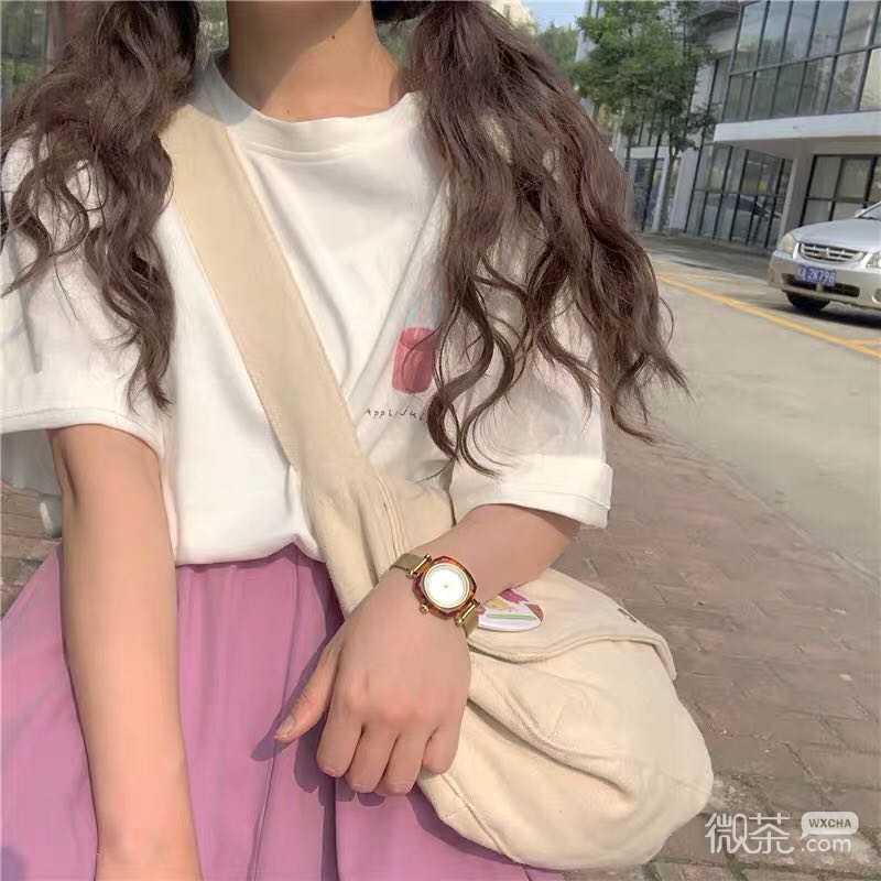 微信可爱清新迷人女头