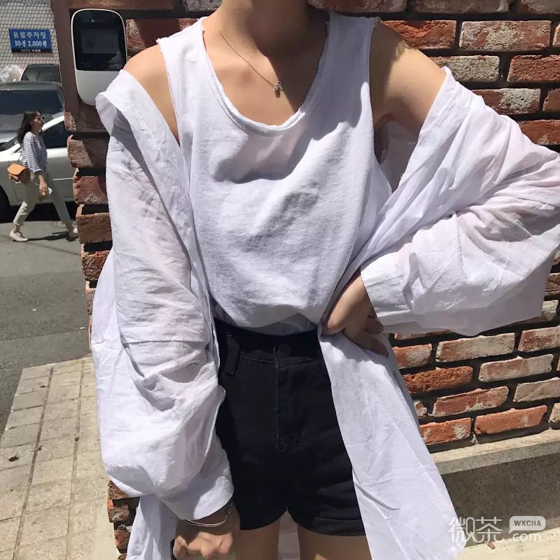 微信可爱清新迷人女头