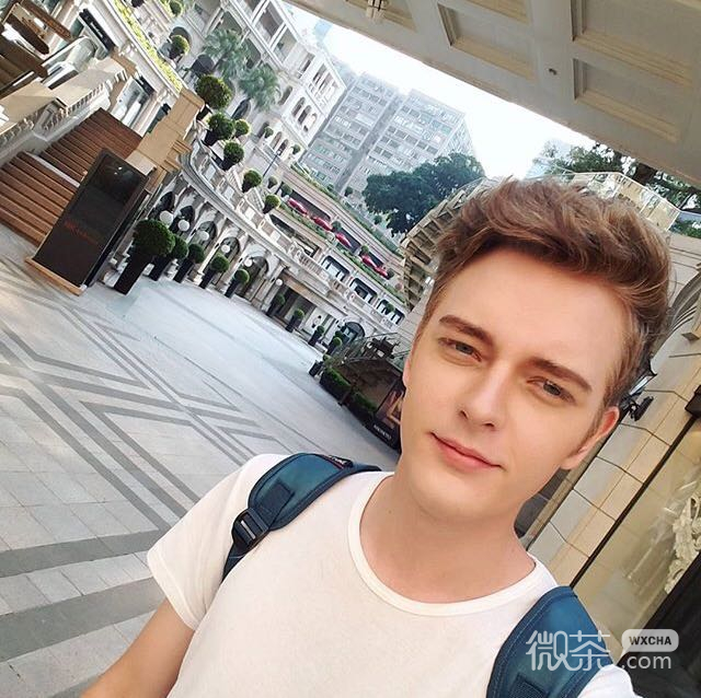 微信清新性感迷人欧美男头