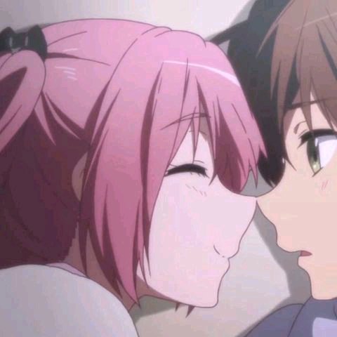 微信甜蜜好看清纯二次元情侣头像