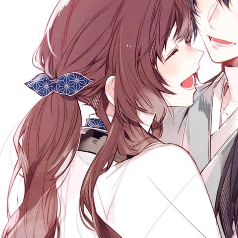 微信甜蜜好看清纯二次元情侣头像