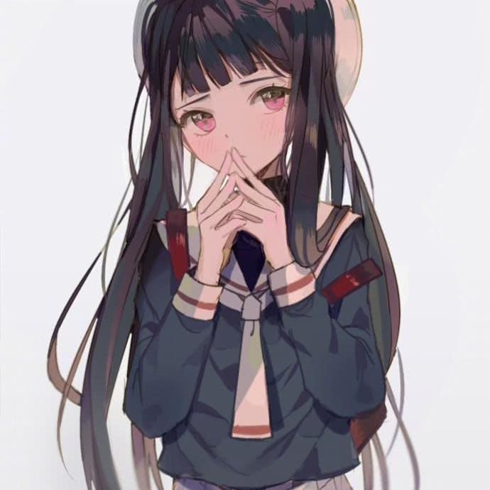 微信可爱好看动漫二次元女头