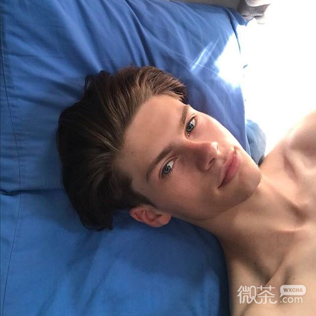 微信清新性感迷人欧美男头