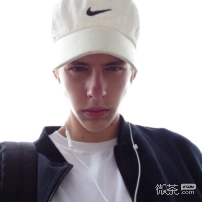 微信复古气质欧美男头