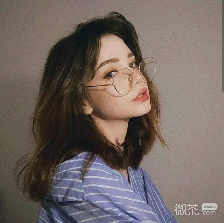 微信小清新性感迷人欧美女头