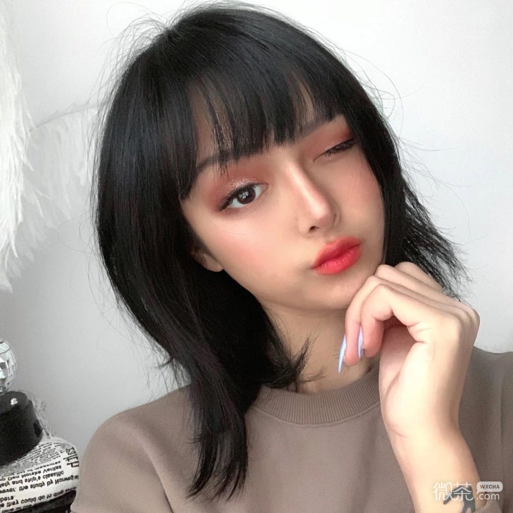 微信清新高颜值霸气迷人女头