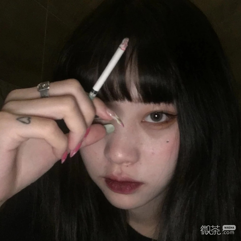 微信清新高颜值霸气迷人女头