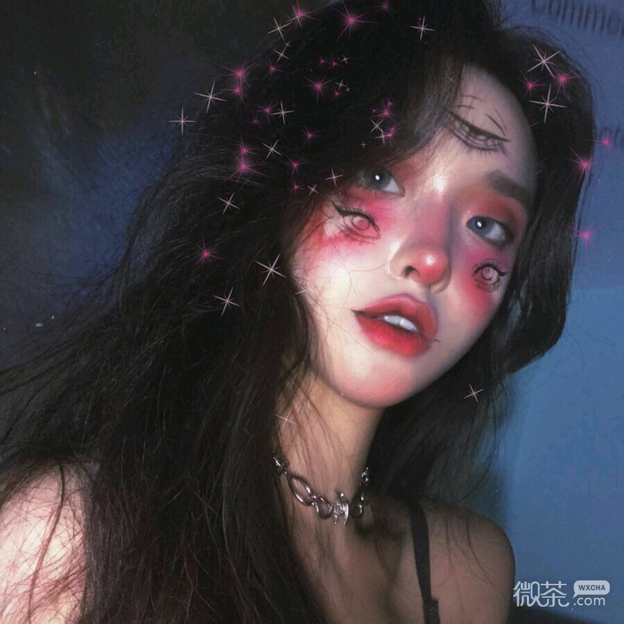微信小清新性感迷人欧美女头