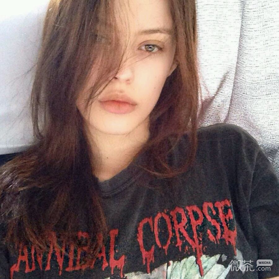 微信清新时尚迷人性感欧美女头