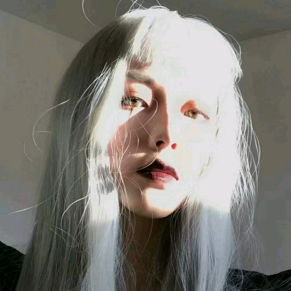 微信清新迷人欧美女头