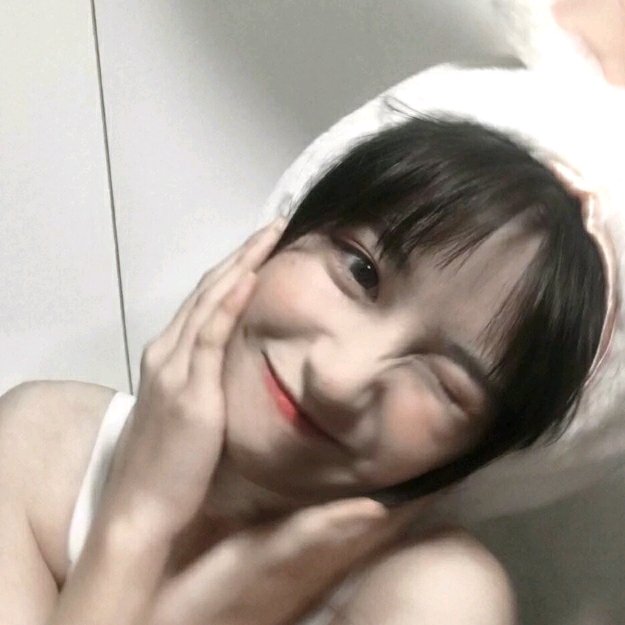 文艺小清新时尚性感微信女头