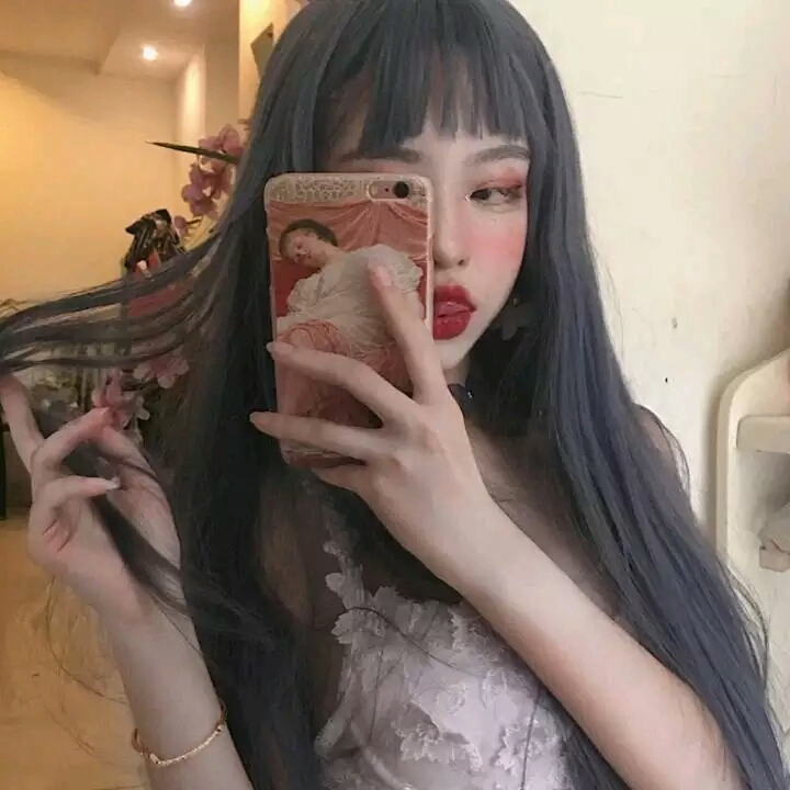 微信小清新佛系女头