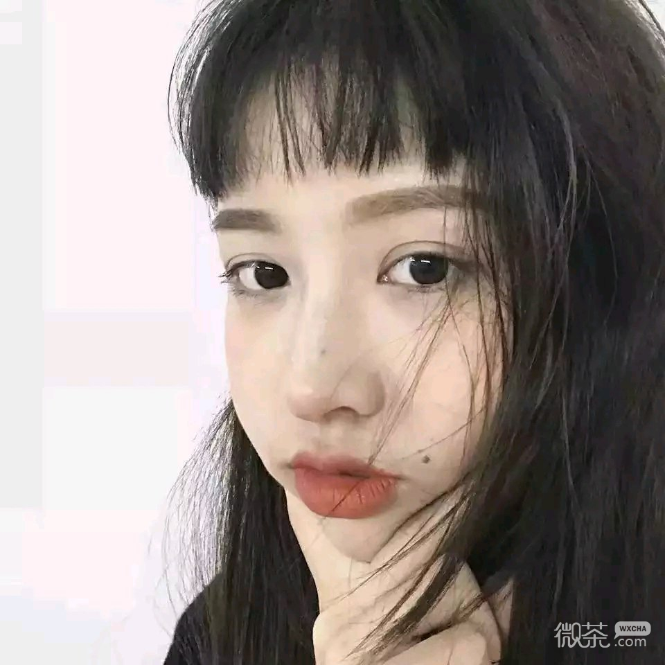 微信高颜值迷人女头