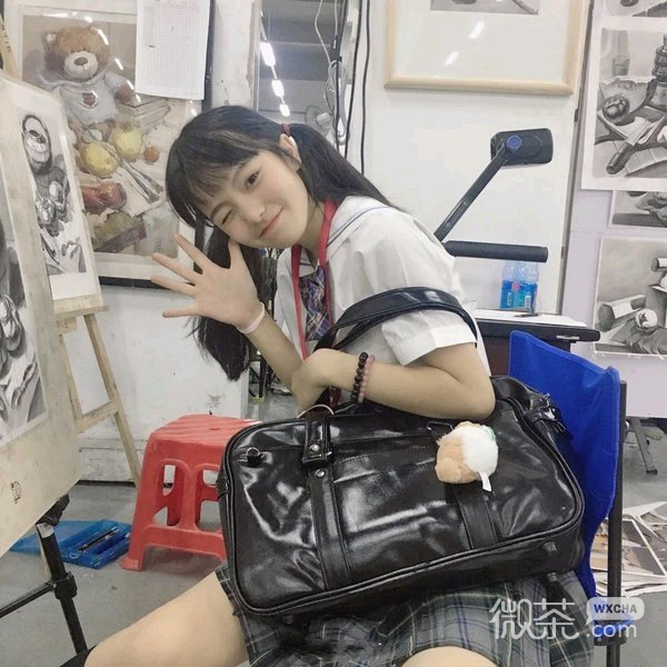 微信小清新可爱粉嫩女头