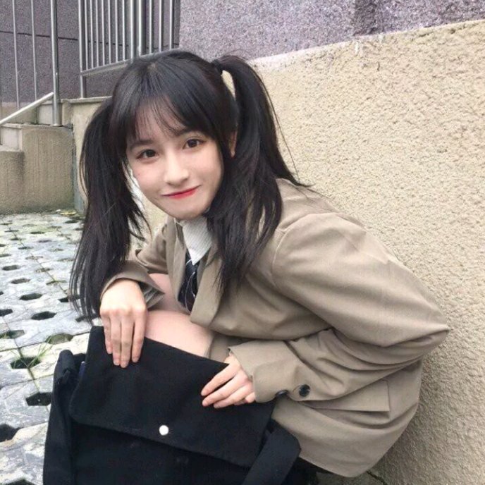 文艺小清新时尚性感微信女头