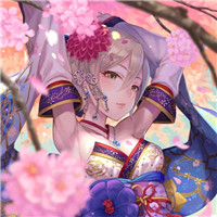 微信最新个性动漫二次元和服美女头像下载