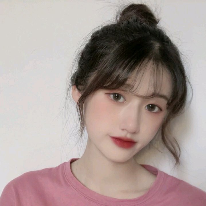 文艺小清新时尚性感微信女头