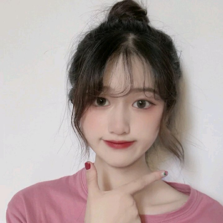 文艺小清新时尚性感微信女头