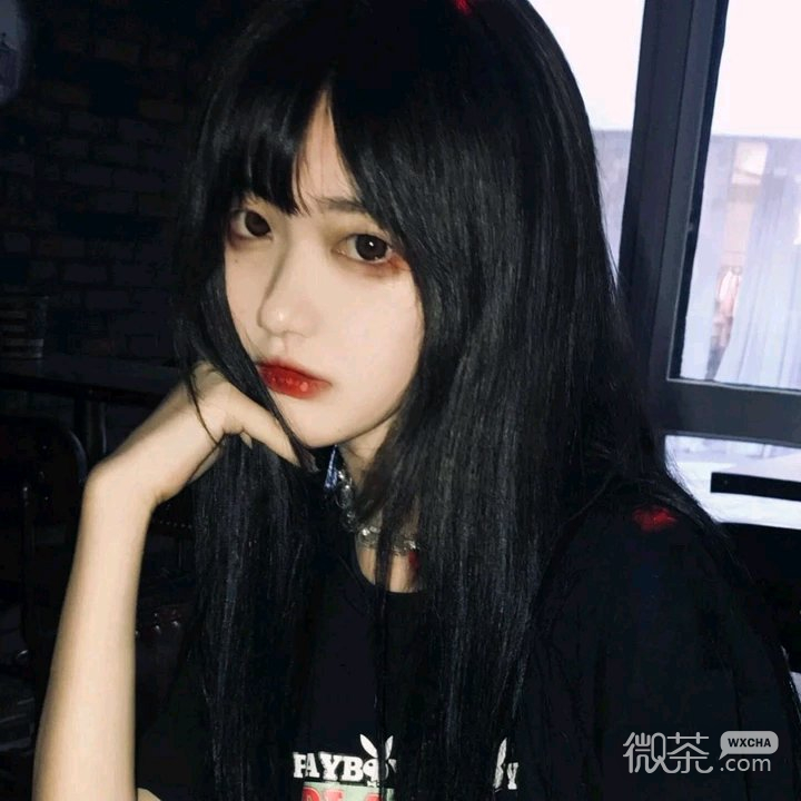 微信霸气非主流时尚迷人女头