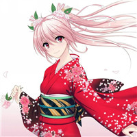 微信最新个性动漫二次元和服美女头像下载