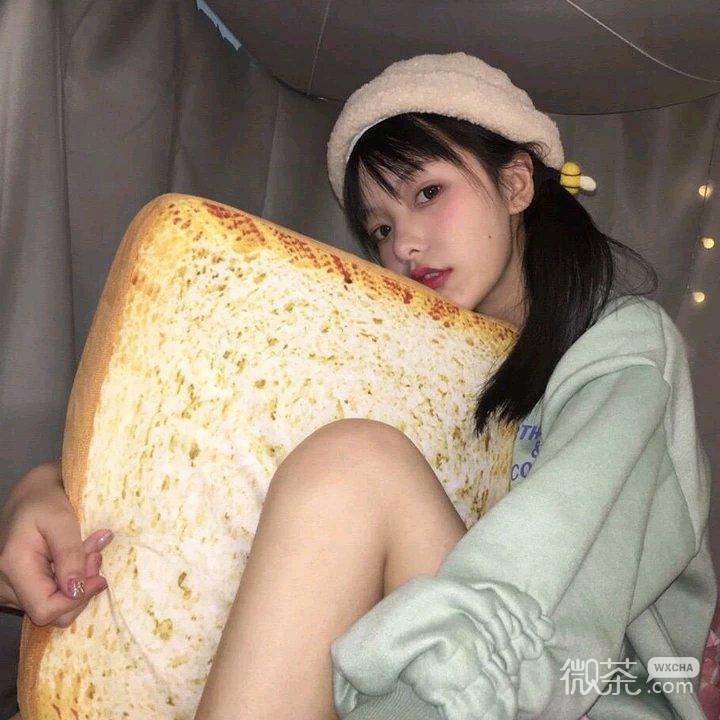 微信小清新可爱粉嫩女头