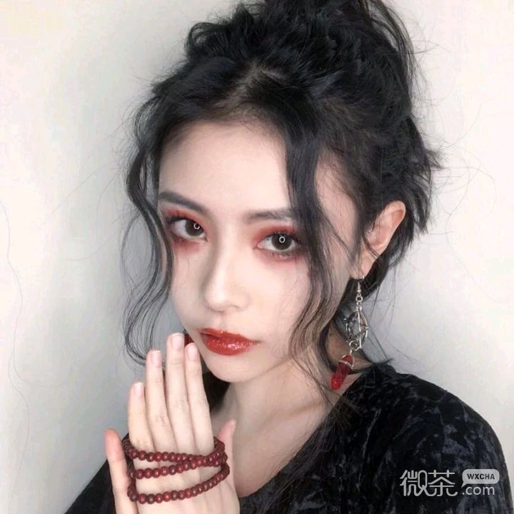 微信霸气非主流时尚迷人女头